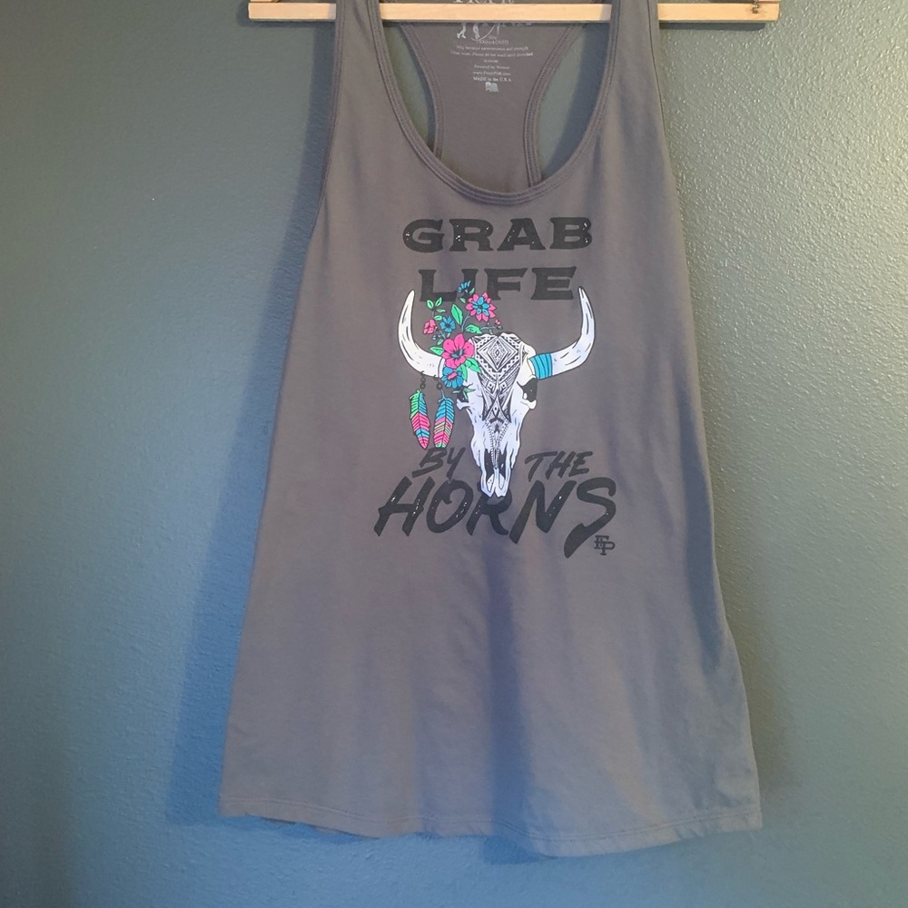 Flex It Pink  Charcoal Bullhead/Rodeo Graphic